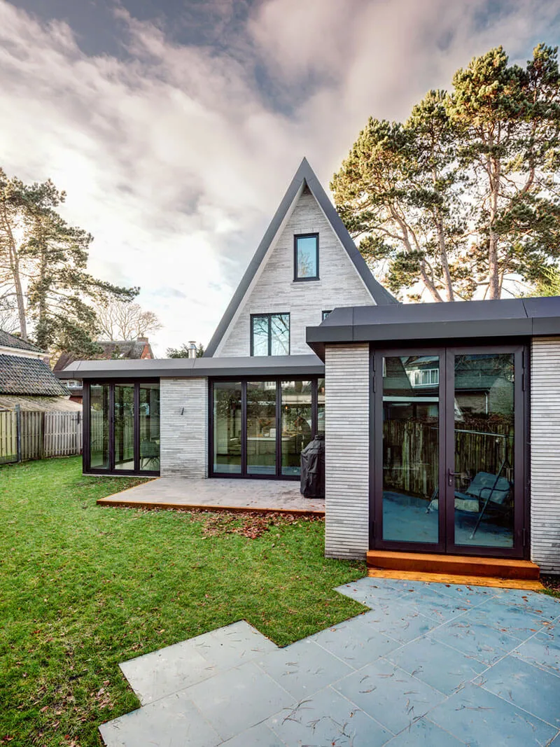 Renovatie moderne villa