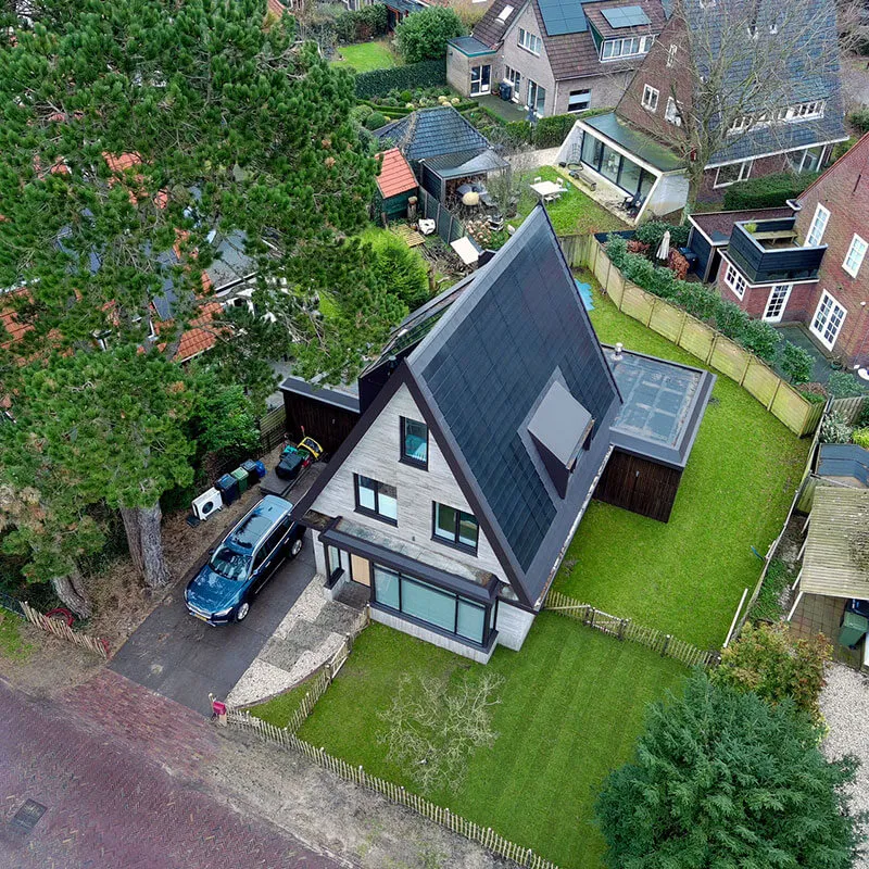 Renovatie moderne villa